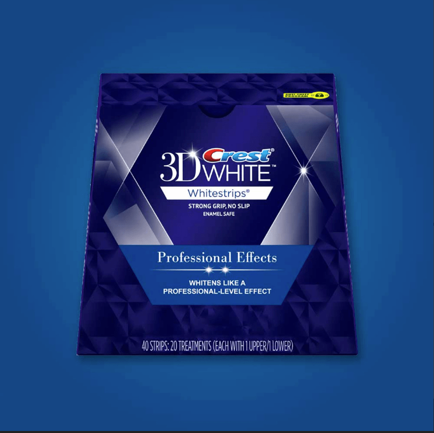 Crest 3D Whitestrips Professional Effects - Half Box (10 Treatments) - Smile Plug